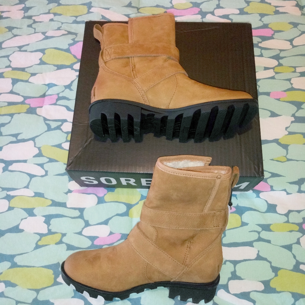 Sorel Phoenix Moto Cozy Boots - Picture 3 of 13